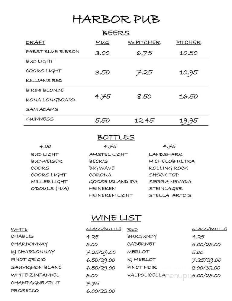 Harbor Pub & Pizza Inc - Honolulu, HI