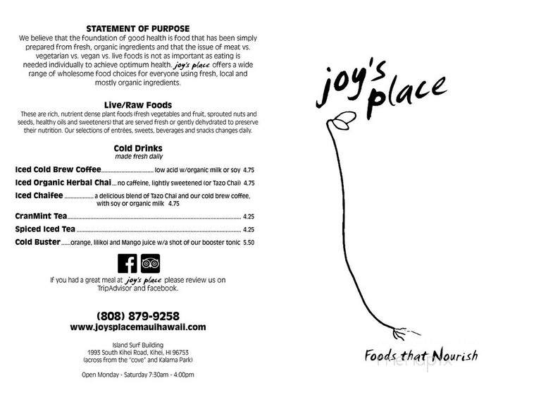 Joy's Place - Kihei, HI