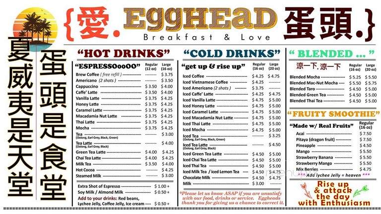 Egghead Cafe - Honolulu, HI
