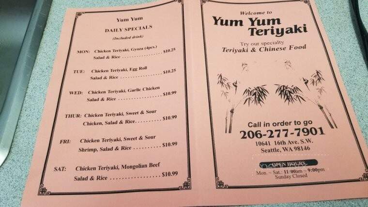 Yum Yum Teriyaki & Bar Bq - Kamuela, HI