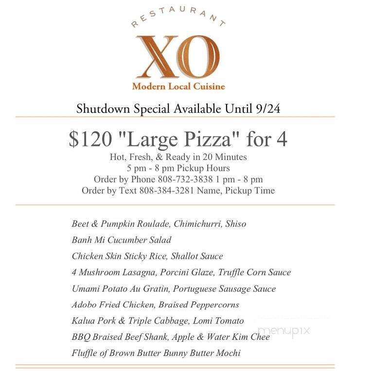 XO Restaurant - Honolulu, HI