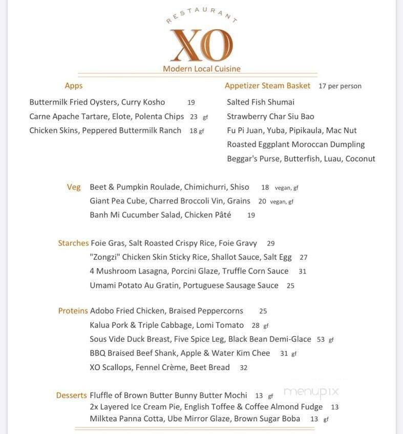 XO Restaurant - Honolulu, HI