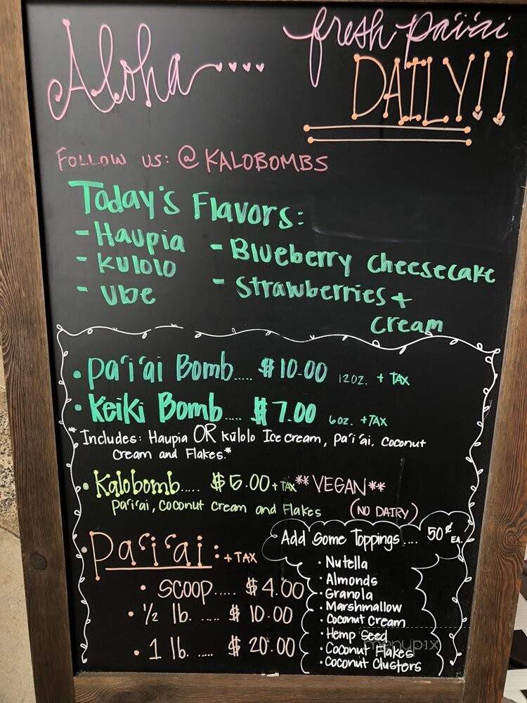 Kalo Bombs - Waianae, HI