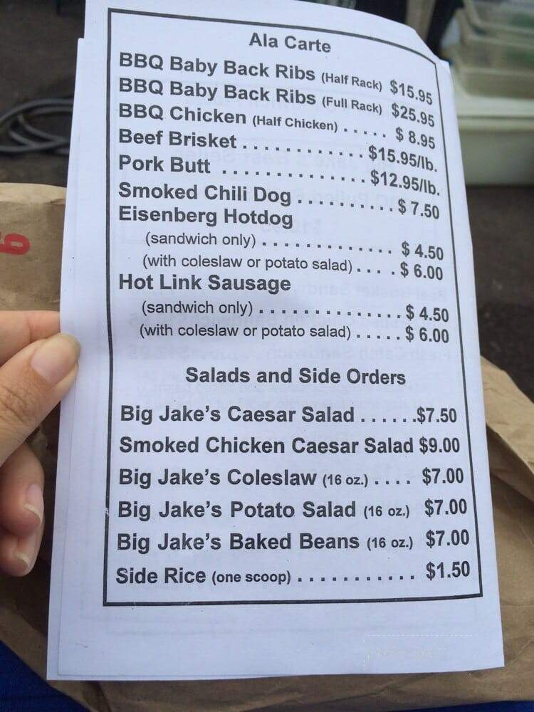 Big Jake's Island B-B-Q - Captain Cook, HI