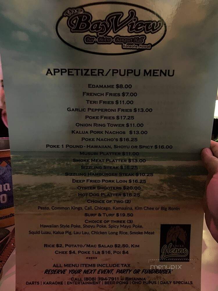 Bay View Bar and Bistro - Kaneohe, HI