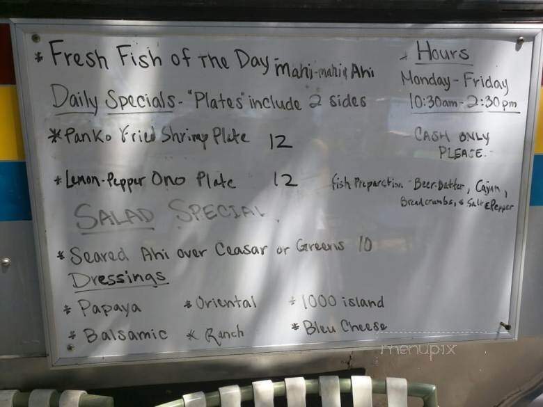 Da Fish House Lunch Wagon - Kawaihae, HI