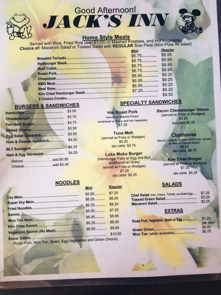 Jack's Inn - Kahului, HI