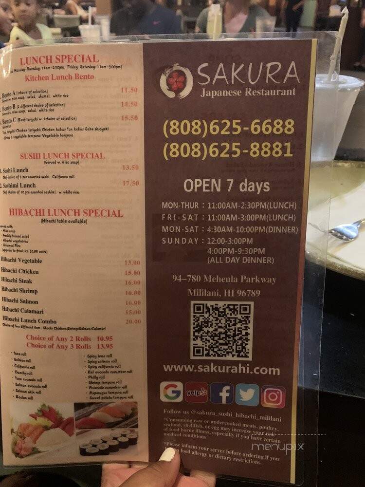 Sakura - Mililani, HI