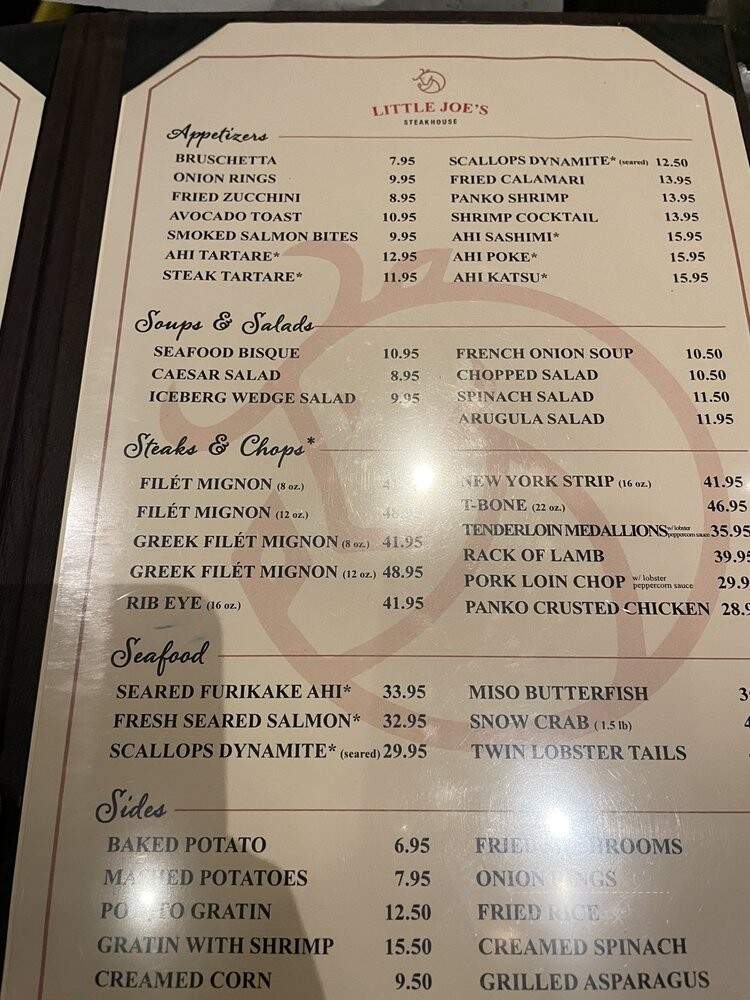 Little Joe's Steakhouse - Honolulu, HI