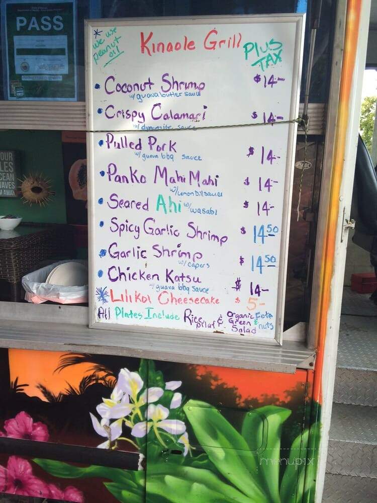 Kinaole Grill food truck - Kihei, HI