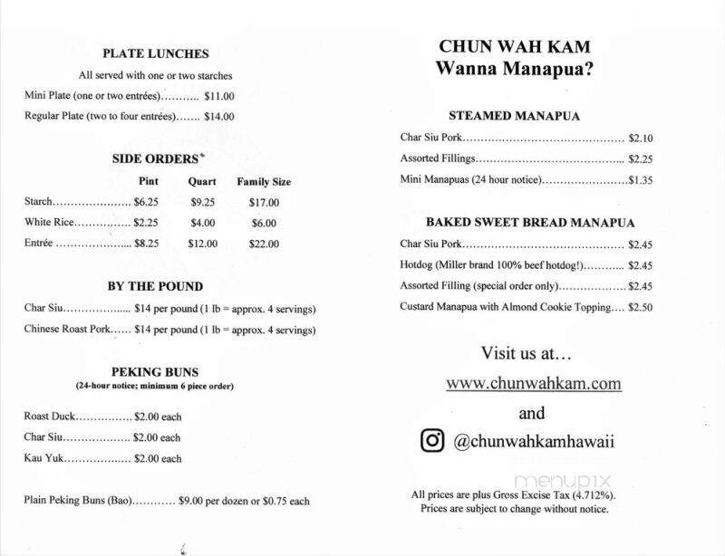 Chun Wah Kam - Kapolei, HI