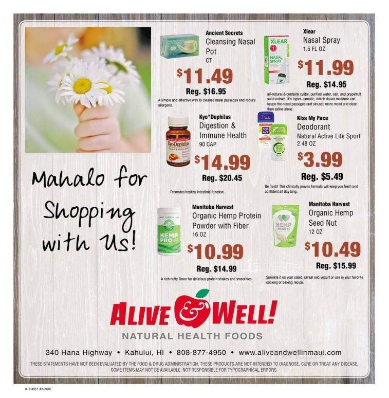 Alive & Well - Kahului, HI