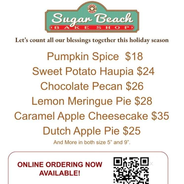 Sugar Beach Bake Shop - Kihei, HI