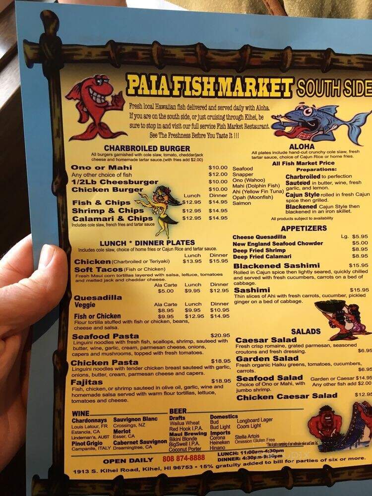 Paia Fish Market Southside - Kihei, HI