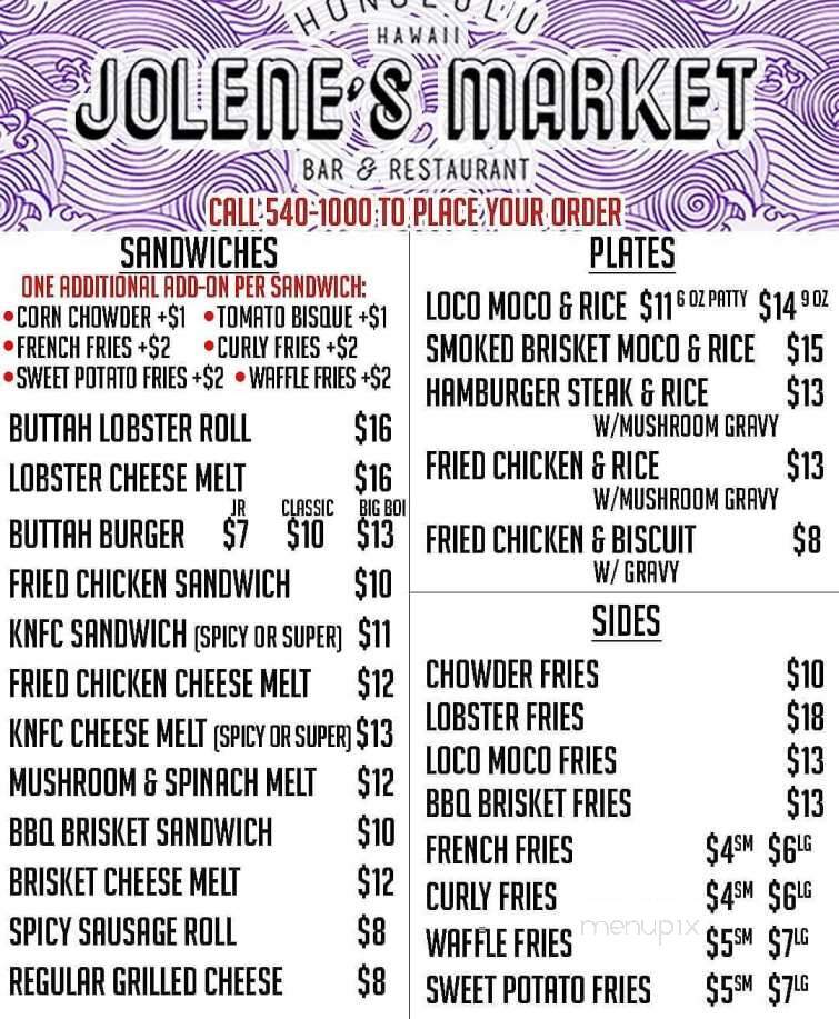 Jolene's Market - Honolulu, HI