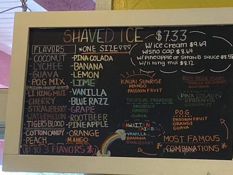 Skinny Mike's Hawaiian Ice Cream & Shave Ice - L?hue, HI