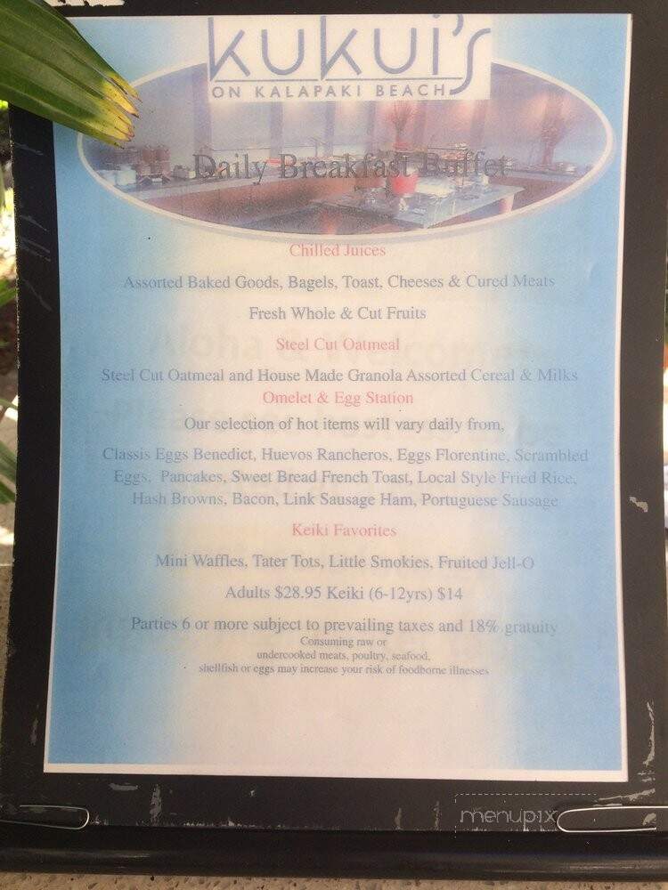 Kukui's Restaurant - Lihue, HI