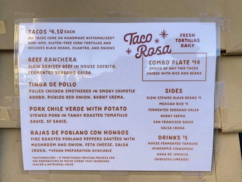 Taco Rosa - Kamuela, HI