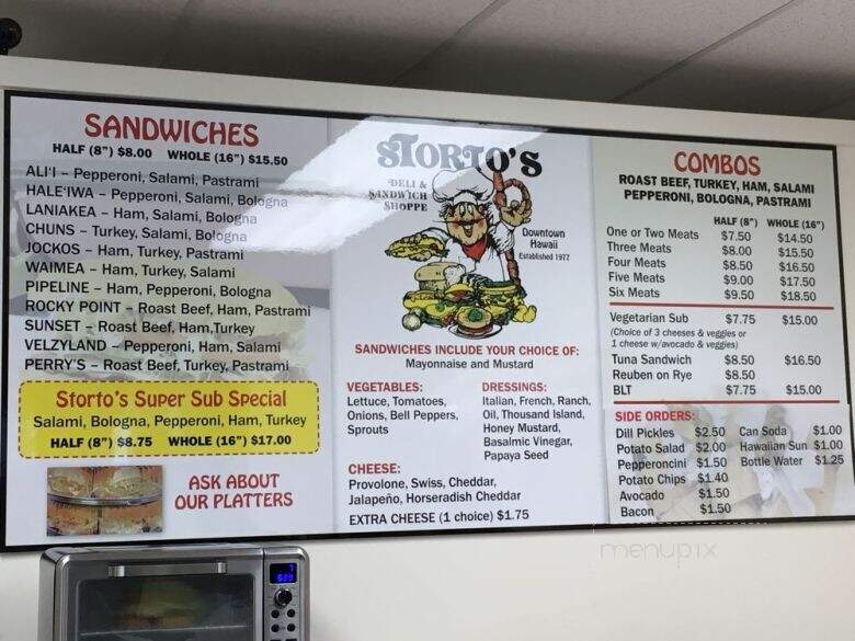 Storto's Deli and Sandwich Shoppe - Honolulu, HI