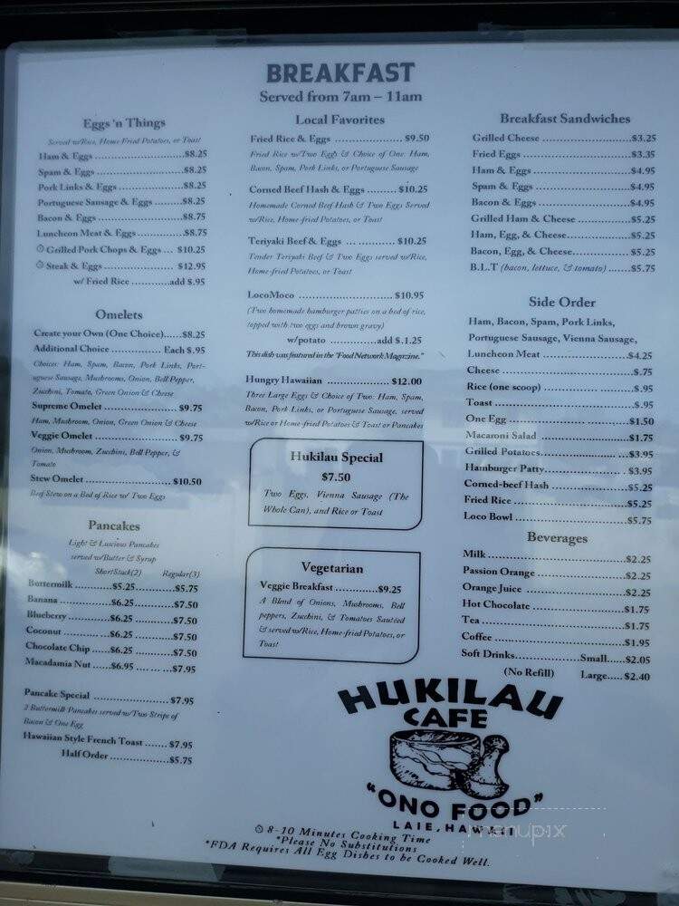 Hukilau Cafe - Laie, HI