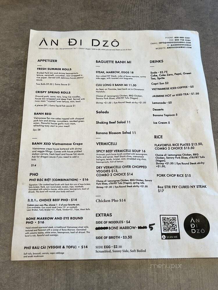 An Di Dzo - Honolulu, HI