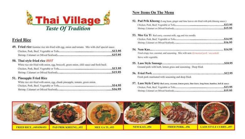 Thai Village - Waipahu, HI