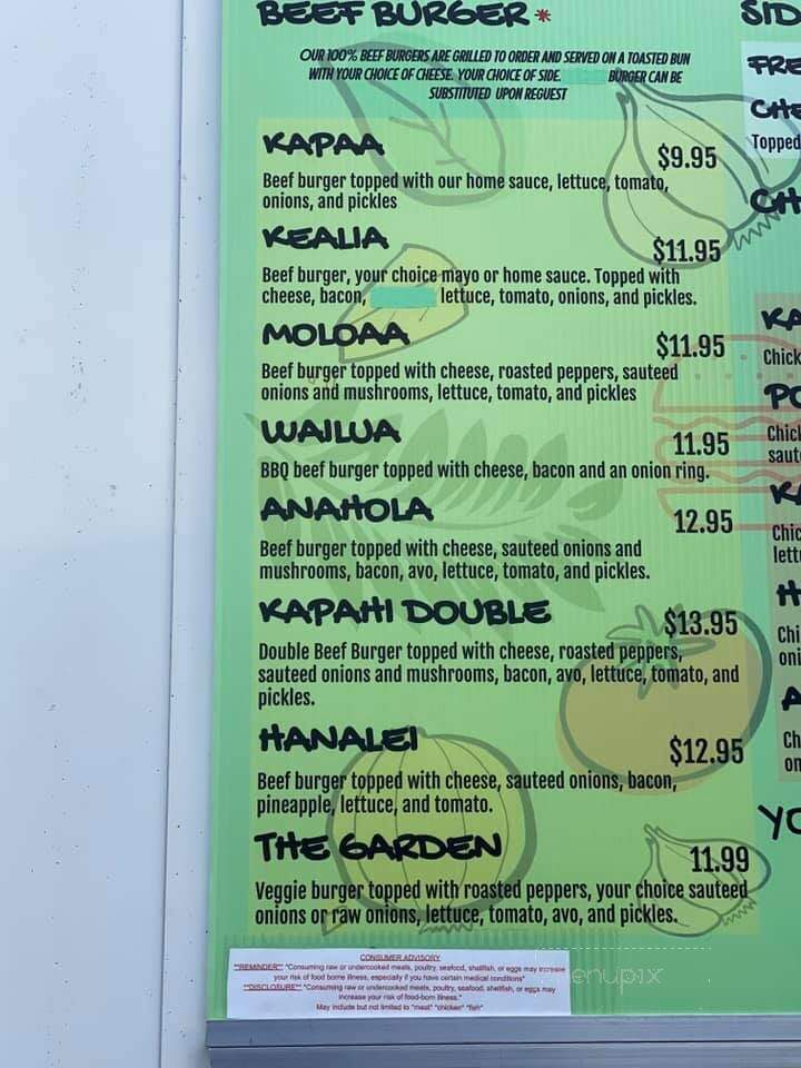 Leilanis Burgers - Kapaa, HI