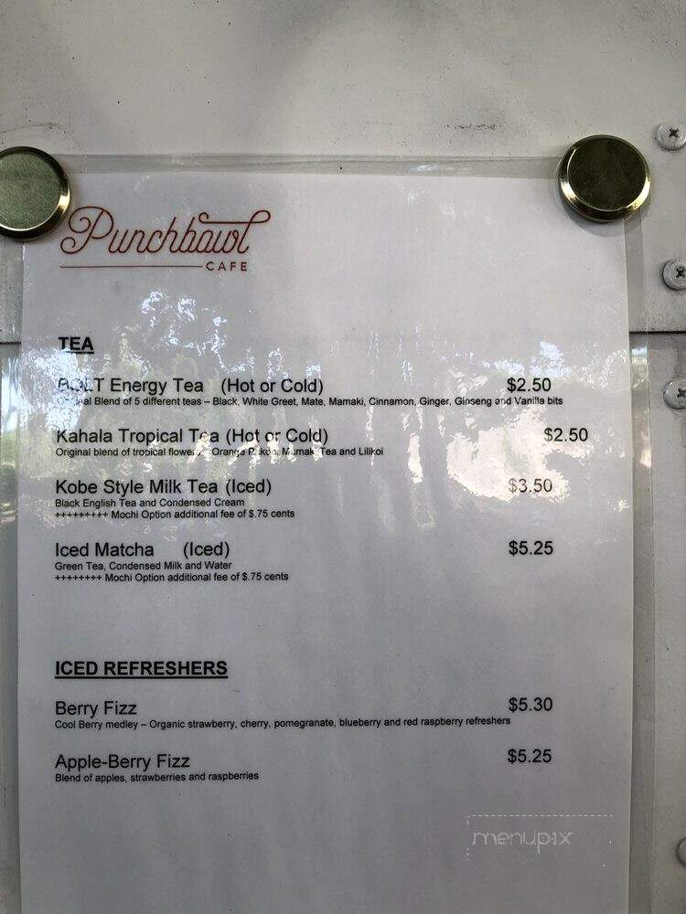 Punchbowl Cafe - Honolulu, HI