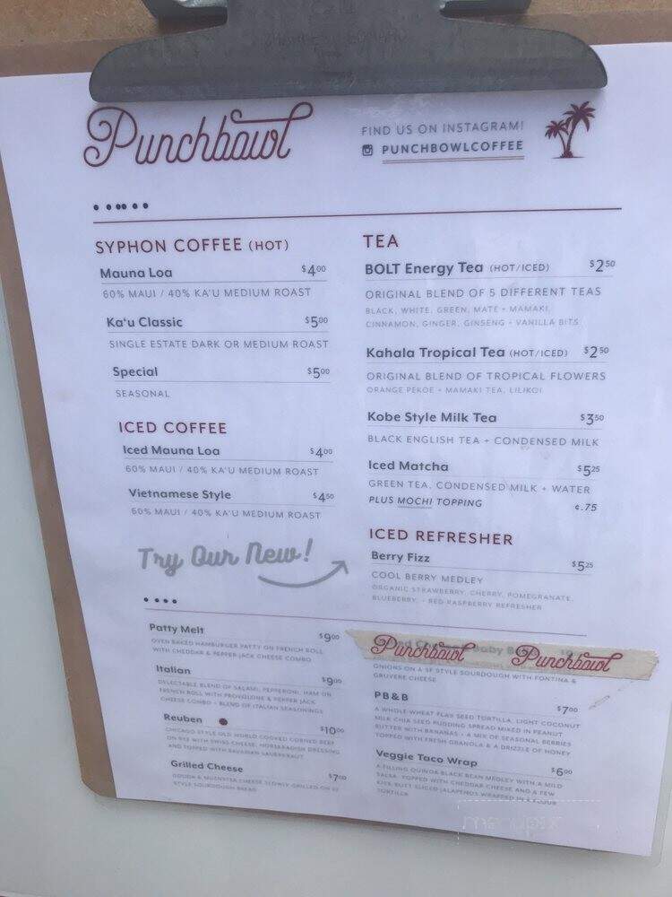 Punchbowl Cafe - Honolulu, HI