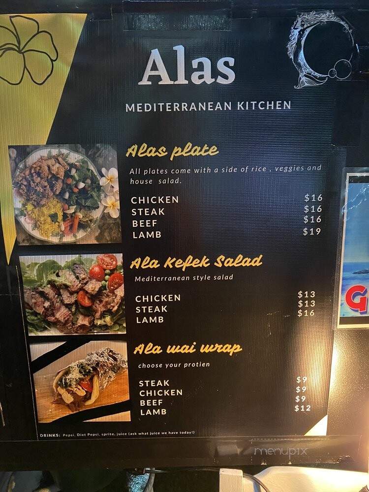 Alas  Mediterranean Kitchen - Honolulu, HI