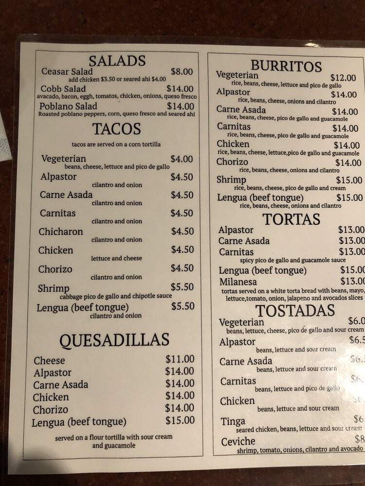 La Poblana Comida Mexicana - Kahului, HI