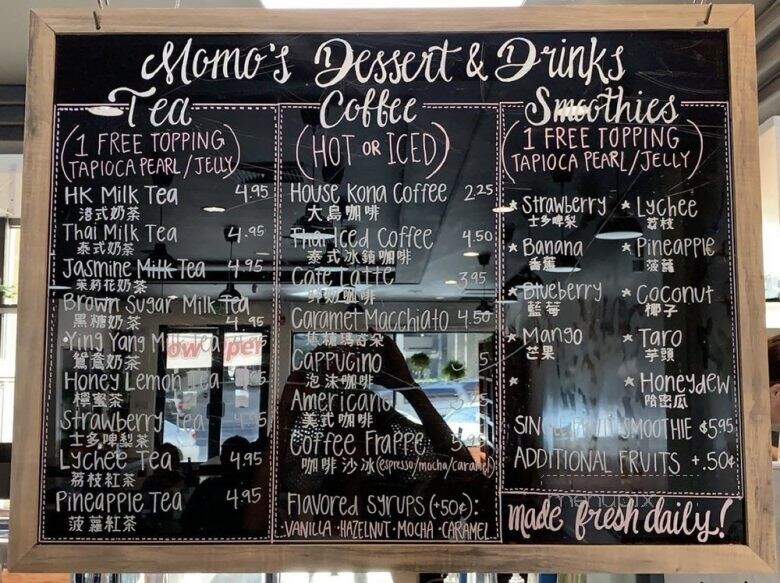 Momo's Desserts and Drinks - Honolulu, HI