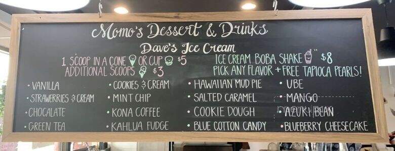 Momo's Desserts and Drinks - Honolulu, HI