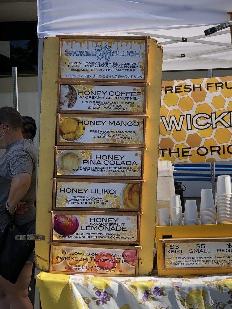 Wicked Hi Slush At Kaka'ako Farmers Market - Honolulu, HI