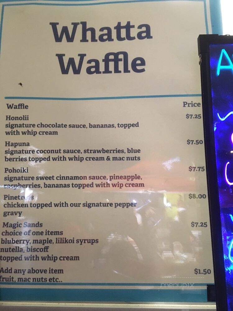 Whatta Waffle - Hilo, HI
