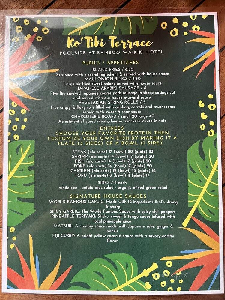 Ko Tiki Terrace - Honolulu, HI