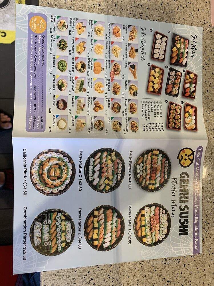 Genki Sushi - Kahului, HI