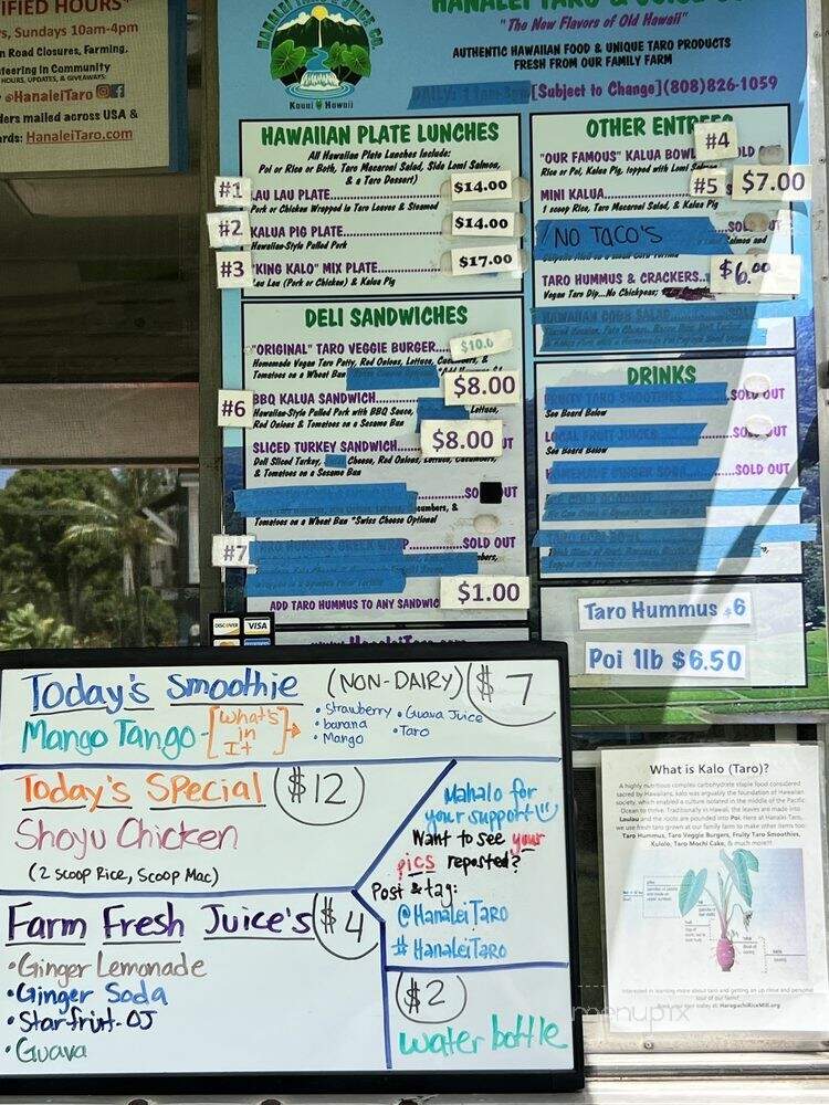 Hanalei Taro & Juice Co. - Hanalei, HI