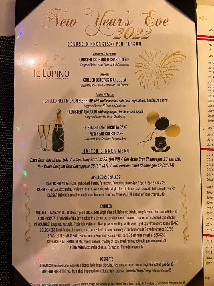 Il Luppino Trttoria - Honolulu, HI