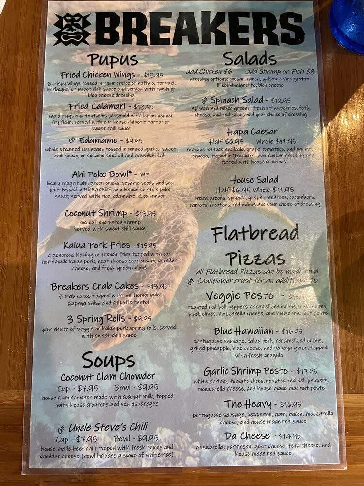 Breakers Restaurant - Haleiwa, HI