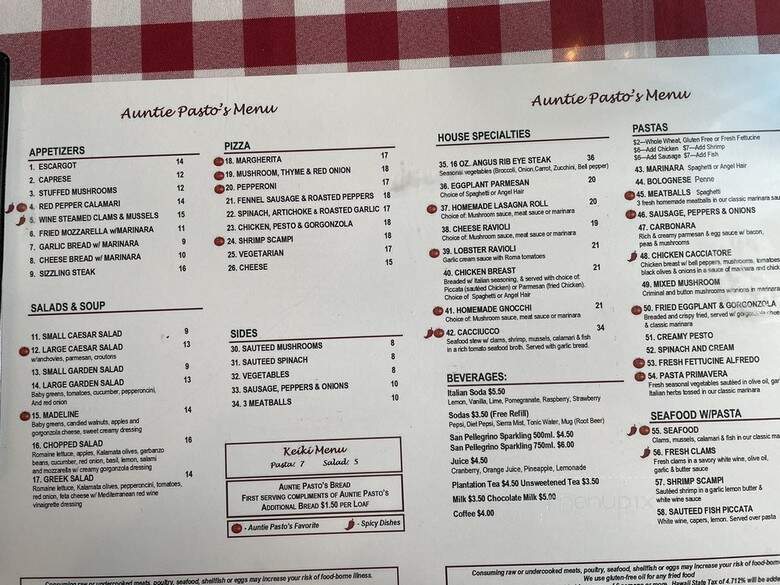 Auntie Pasto's - Honolulu, HI