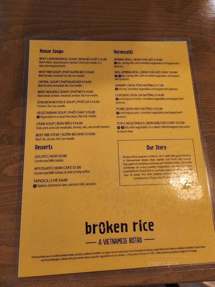 Broken Rice - Honolulu, HI