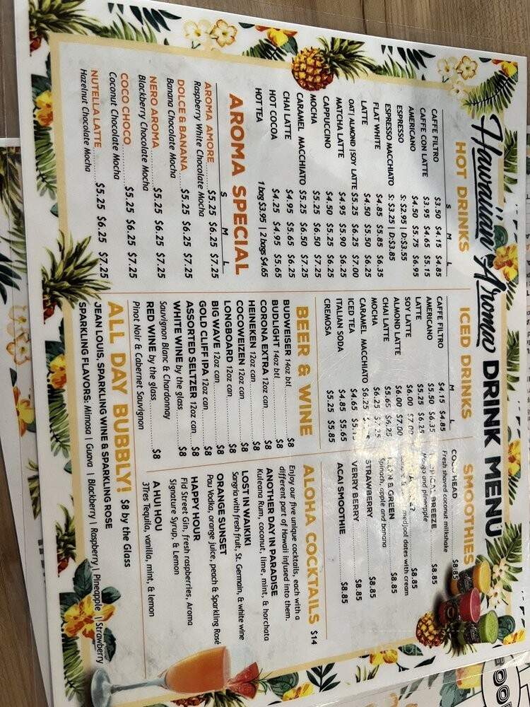 Hawaiian Aroma Caffe - Honolulu, HI