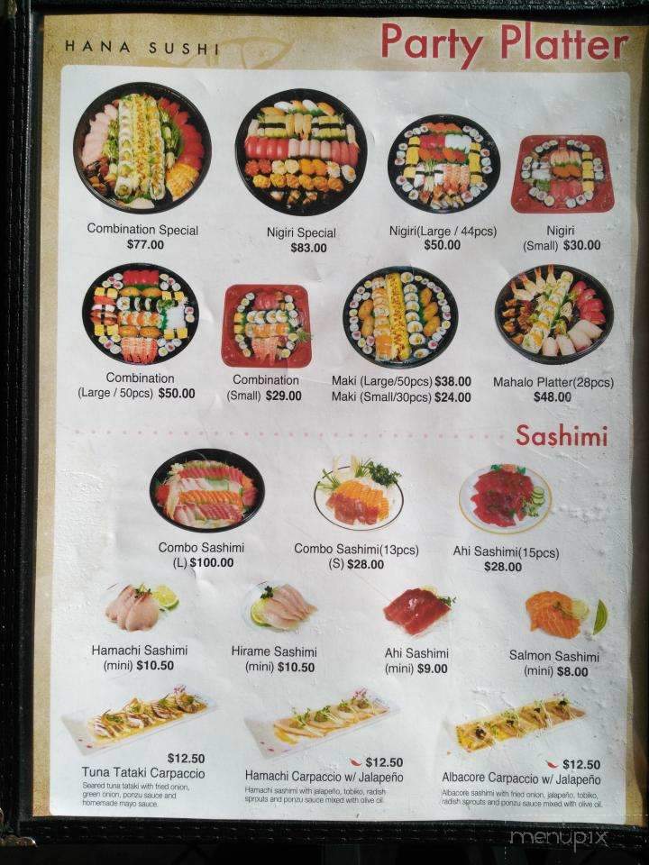 Hana Sushi - Honolulu, HI