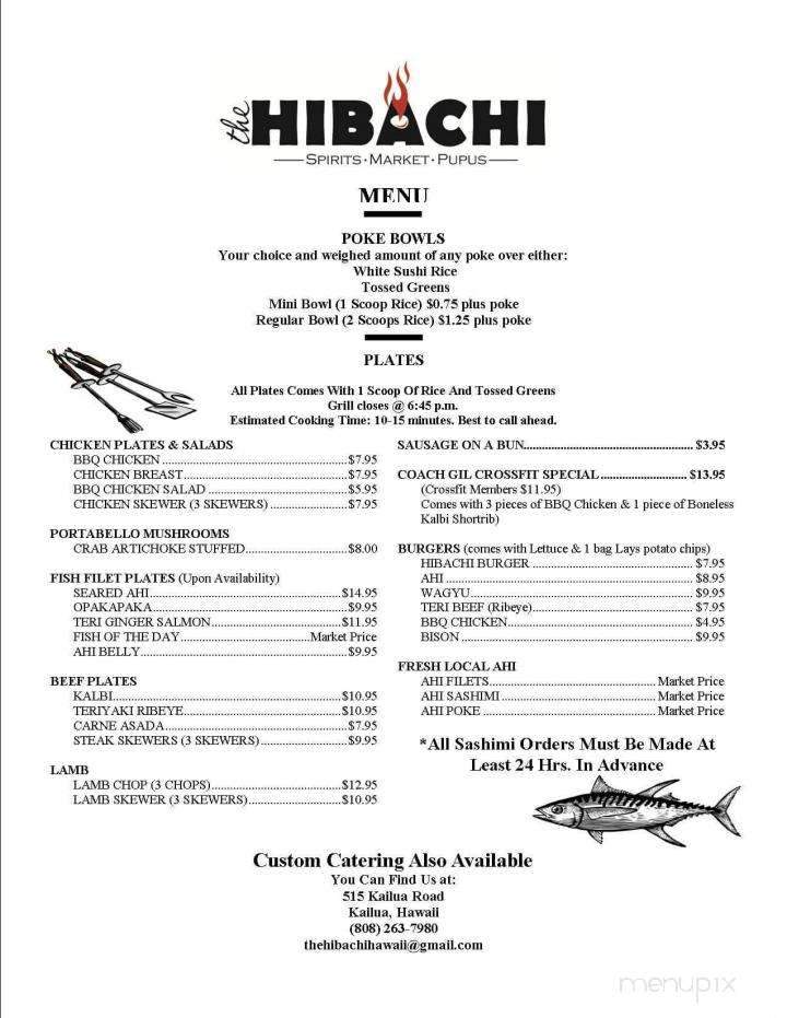 The Hibachi - Kailua, HI